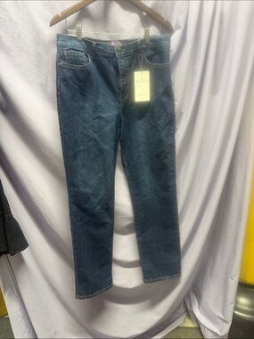 Gloria Vanderbilt Dark Blue Straight Leg Jeans
